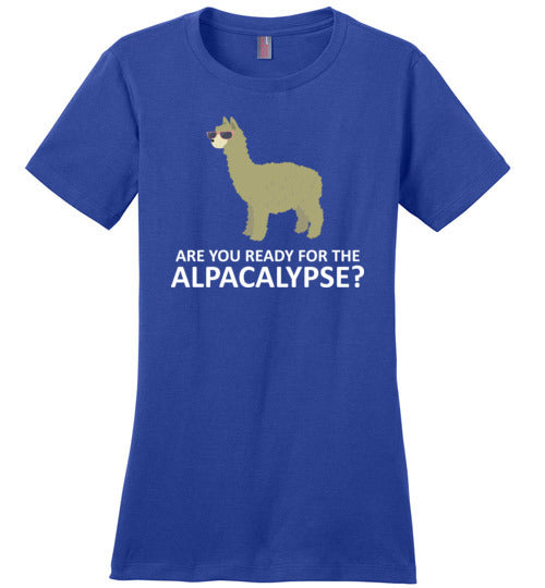Alpacalypse Are You Ready Canvas