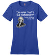 Thomas Jefferson Due Date Canvas