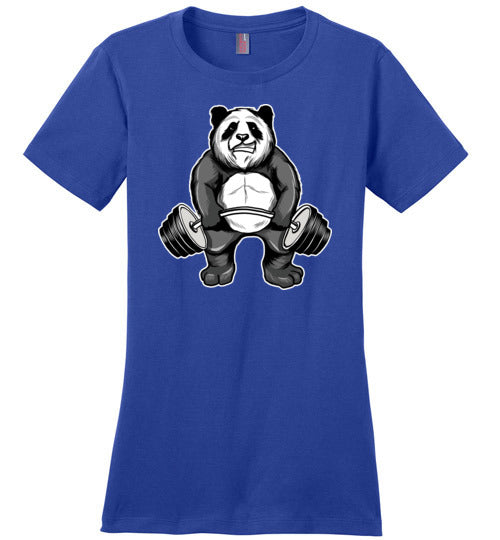 Strong Panda Weightlifting Gym Canvas