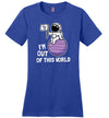 Astronaut Out of this World Canvas