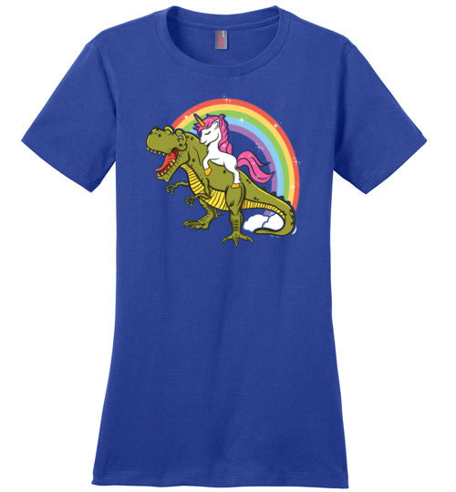 Unicorn Riding T-Rex
