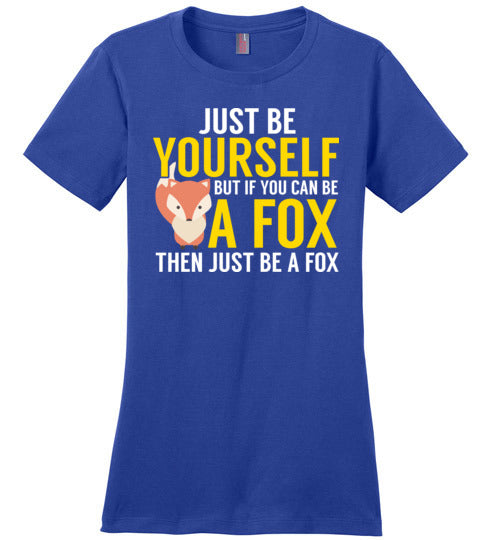 Just Be A Fox Canvas