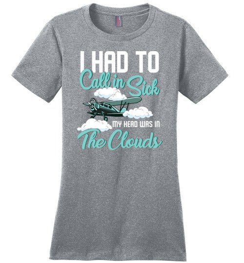 Call In Sick Flying In Clouds