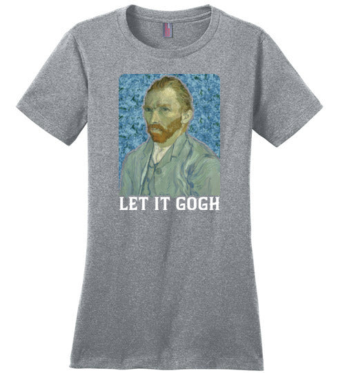 Van Gogh Let It Gogh Canvas