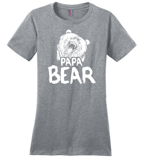 Fierce Papa Bear Canvas
