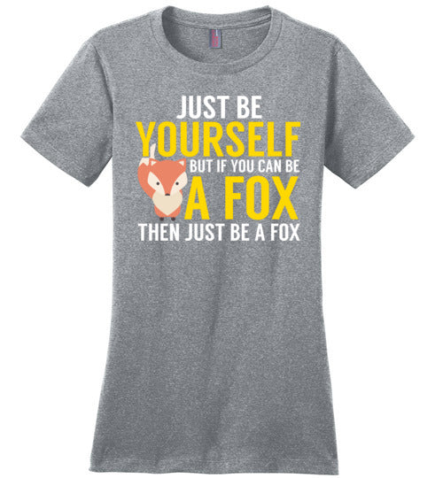 Just Be A Fox Canvas