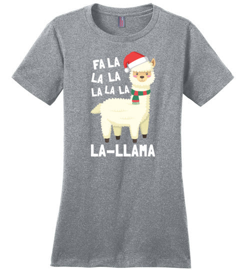 Christmas Fa La Llama Canvas