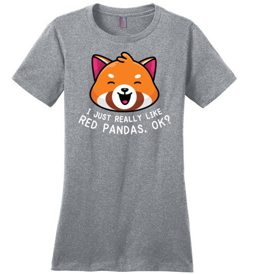 Just Really Like Red Pandas Canvas