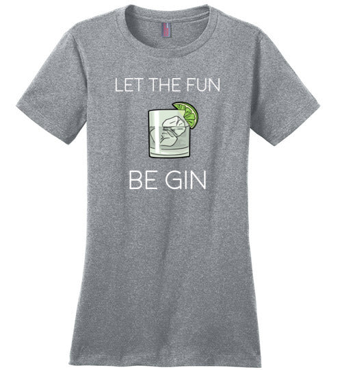 Let The Fun Be Gin Canvas