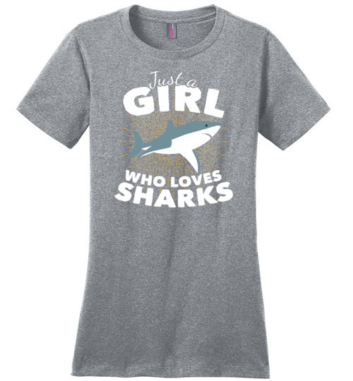 Just A Girl Who Loves Sharks