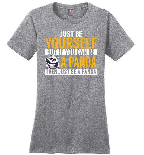 Be Yourself Panda Canvas