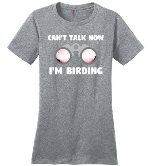 Cant Talk Birding Canvas