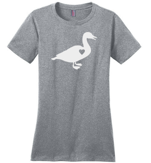 Duck Waterfowl Love Canvas