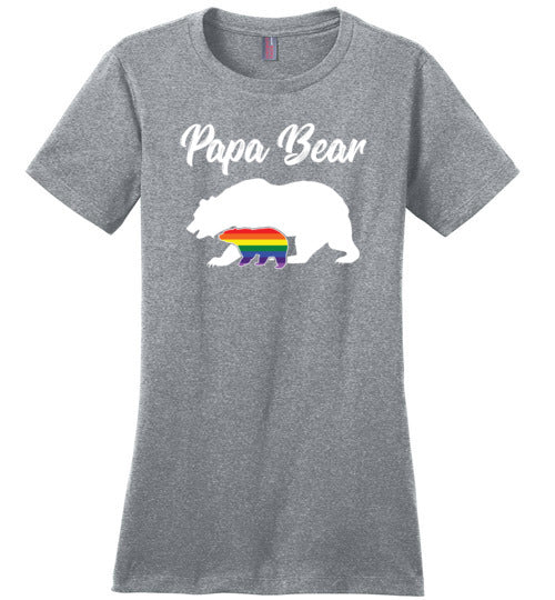 Papa Bear LGBT Canvas