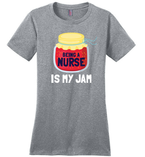Being a Nurse Is My Jam Canvas