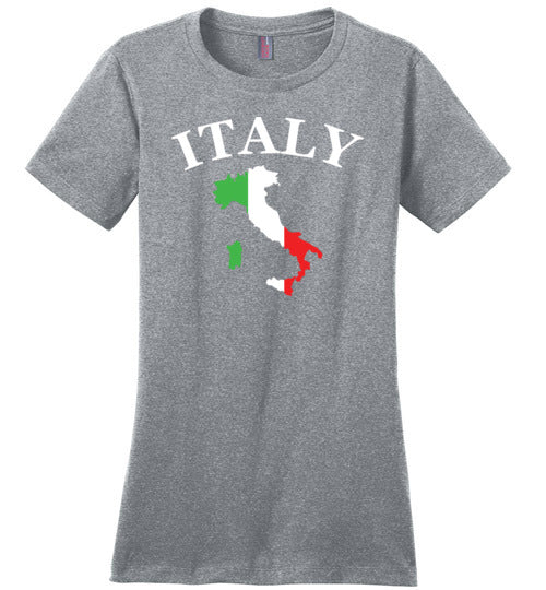 Italy Map Flag