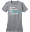 Eat Sleep Jiu-Jitsu Canvas