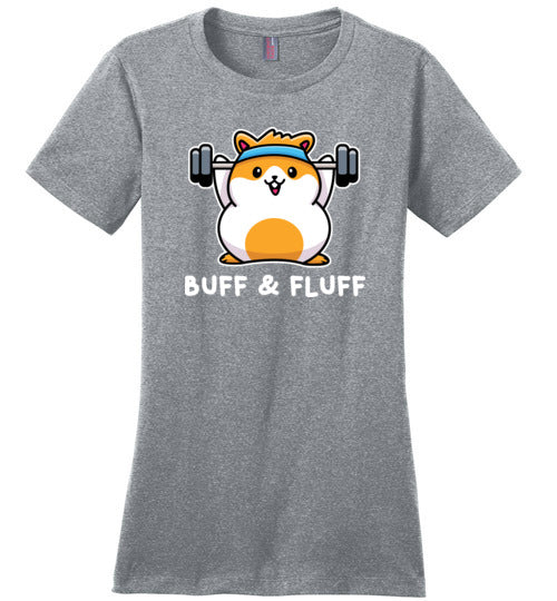 Hamster Buff and Fluff Canvas