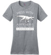 Auntiesaurus Jurasskicked Canvas