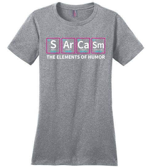 Sarcasm Periodic Table Chemistry Canvas