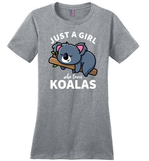 Just a girl who loves koalas Canvas