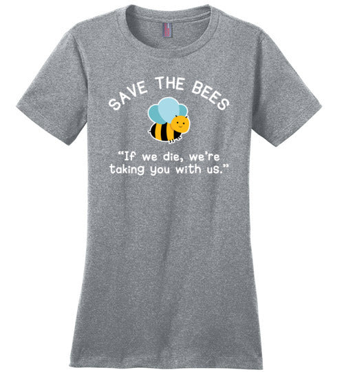 Save The Bees Taking You With Us Canvas