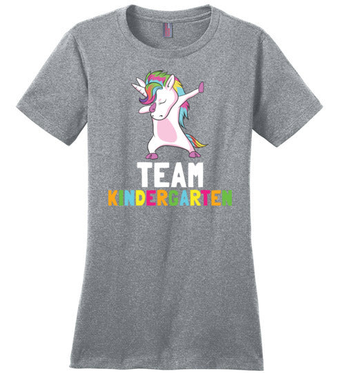 Team Kindergarten Unicorn Canvas