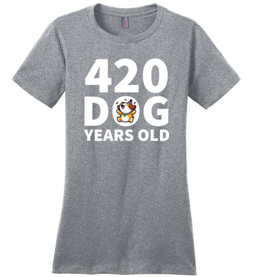 420 Dog Years Old Canvas