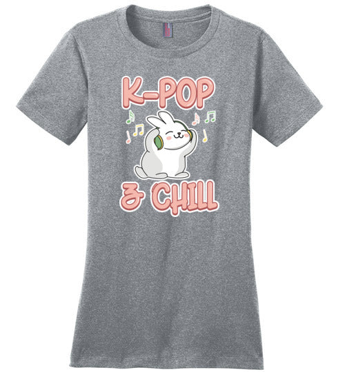 K-Pop And Chill Bunny Canvas