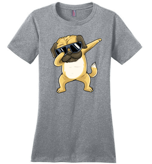 Dabbing Pug With Sunglasses