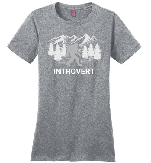 Bigfoot Introvert Canvas