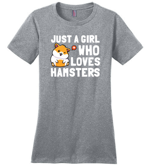 Just a girl Who Loves Hamsters Canvas