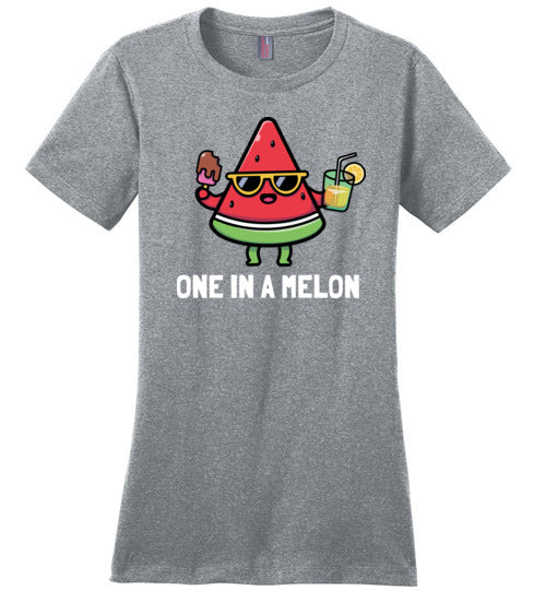 One in a Melon Watermelon Canvas