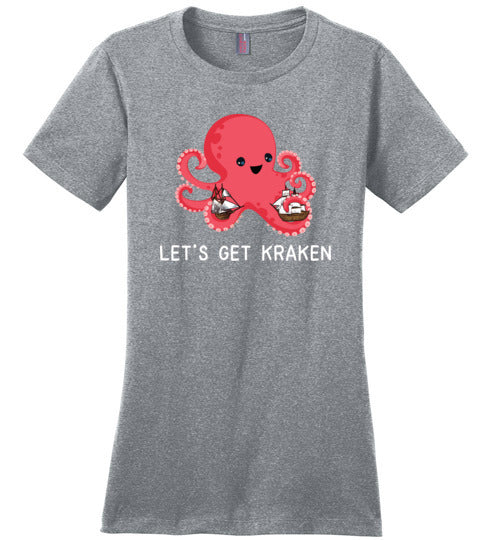 Let's Get Kraken Old Ships Canvas