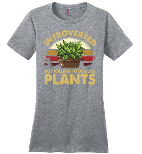 Introverted But Willing To Discuss Plants Colored