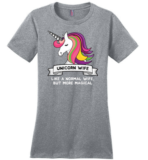 Magical Unicorn Wife Canvas