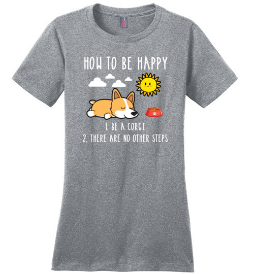 How To Be Happy Corgi
