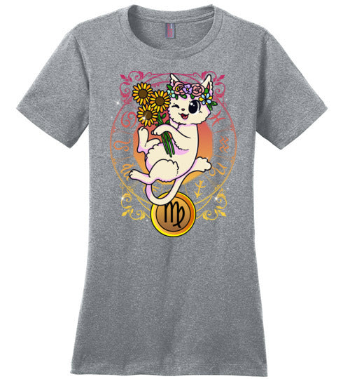 Cat Zodiac Virgo Canvas