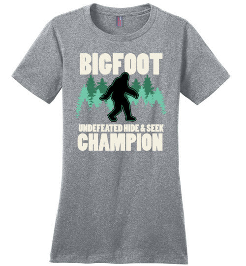 Bigfoot Hide And Seek Champion Canvas