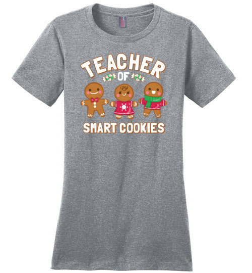 Gingerbread Teacher Of Smart Cookies Canvas