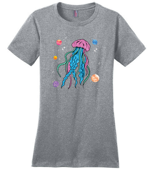 Space Jellyfish Canvas