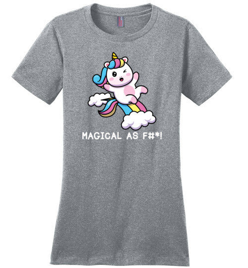 Unicorn Magical as F Canvas