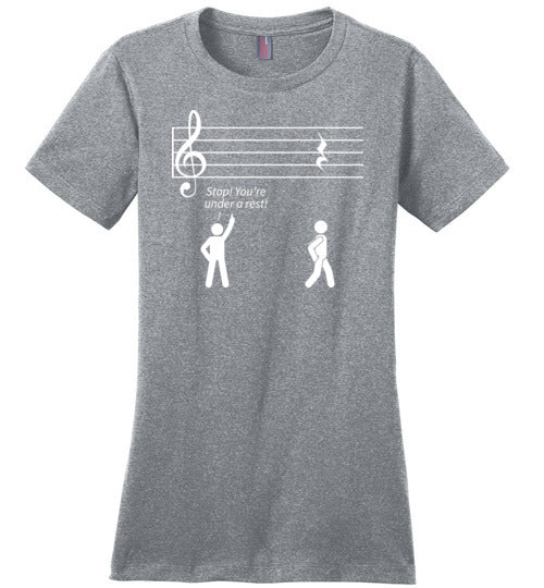 Music Stop Under A Rest