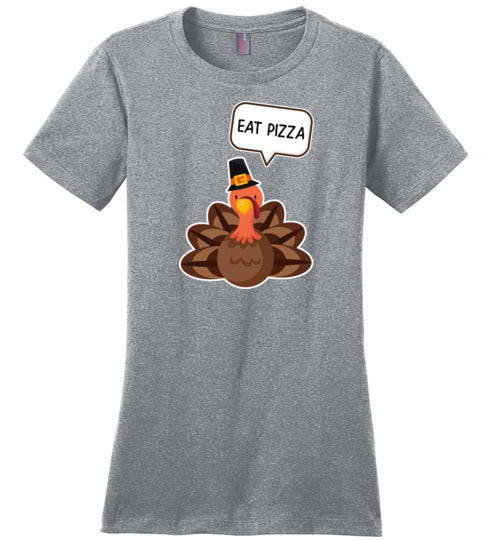 Thanksgiving Eat Pizza Canvas