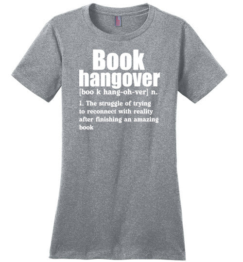 Book Hangover Definition Canvas