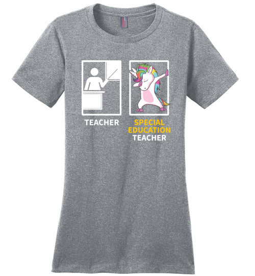 Special Education Teacher Dabbing Unicorn