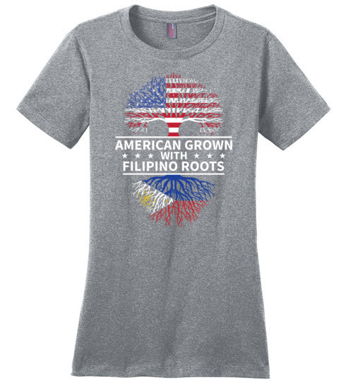 American Grown With Filipino Roots Canvas
