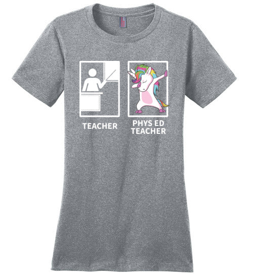 Teacher vs Unicorn Phys Ed Gym Teacher