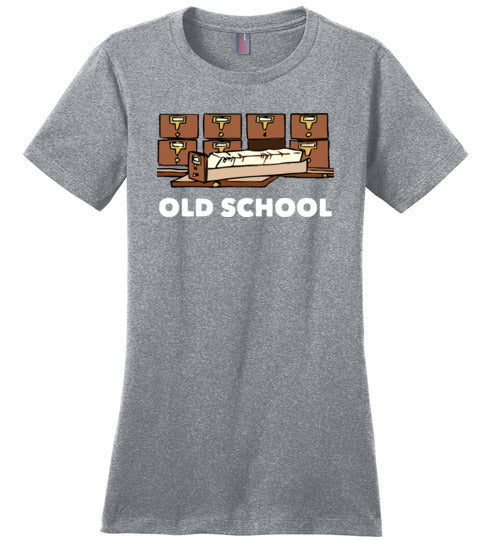 Librarian Old School Canvas