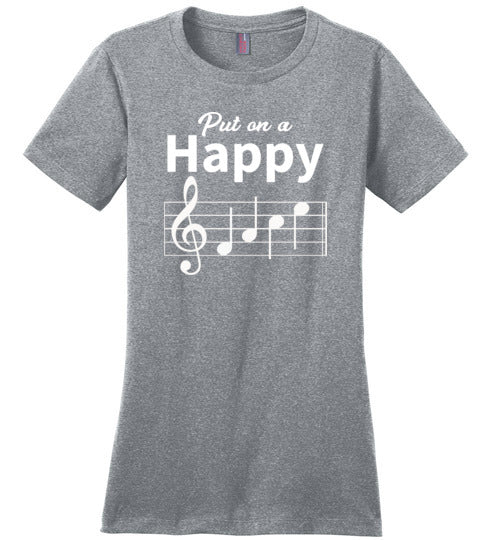 Put On A Happy Face Music Notes